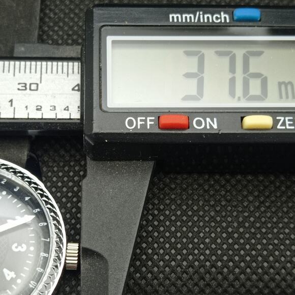 Fortis Men's Black and Silver Watch - Picture 7 of 8